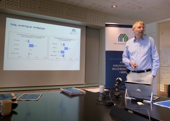 Store utslag i boligstatistikken er bare korreksjon